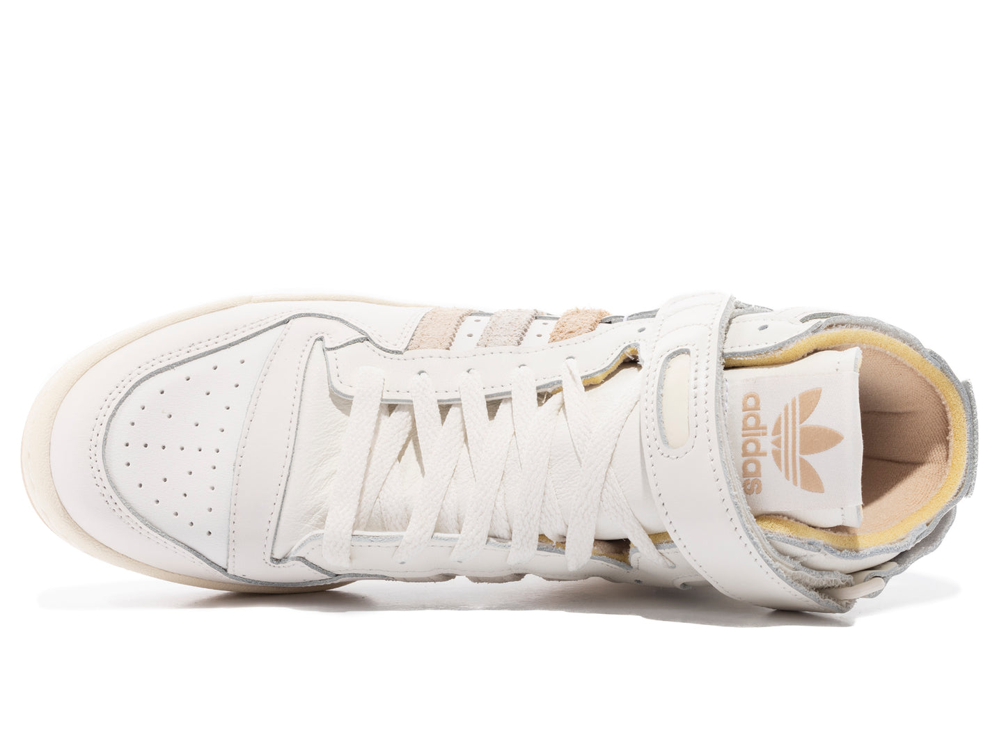 Adidas Forum 84 Hi in Cloud White / Magic Beige / Aluminium
