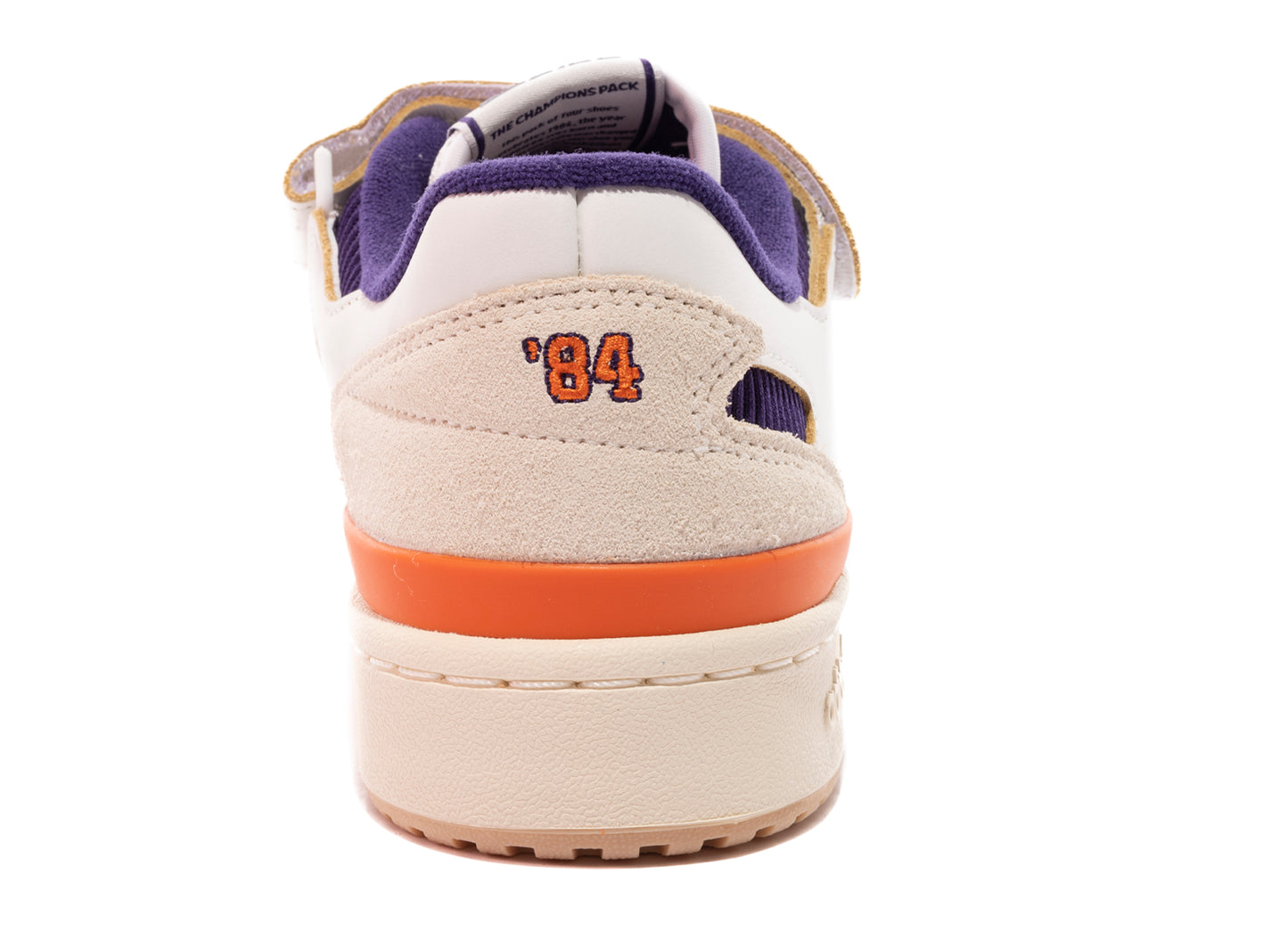 Adidas Forum 84 Low in Core White / Core Purple