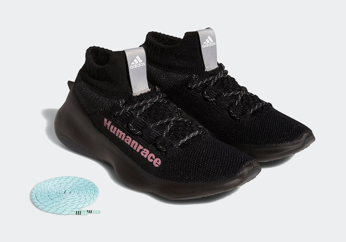 Adidas Humanrace Sichona in Core Black - view 2