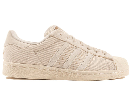 Adidas Superstar 82 in Non Dyed / Chalk White / Cream White