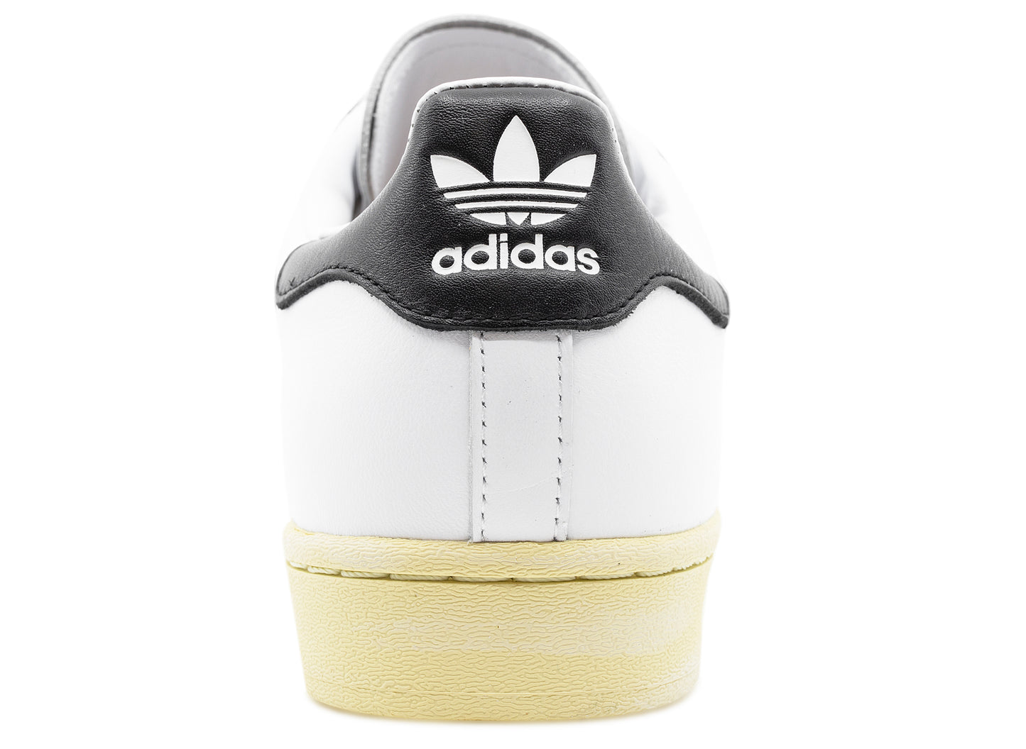 Adidas Superstar Shoes in Cloud White / Core Black / Blue