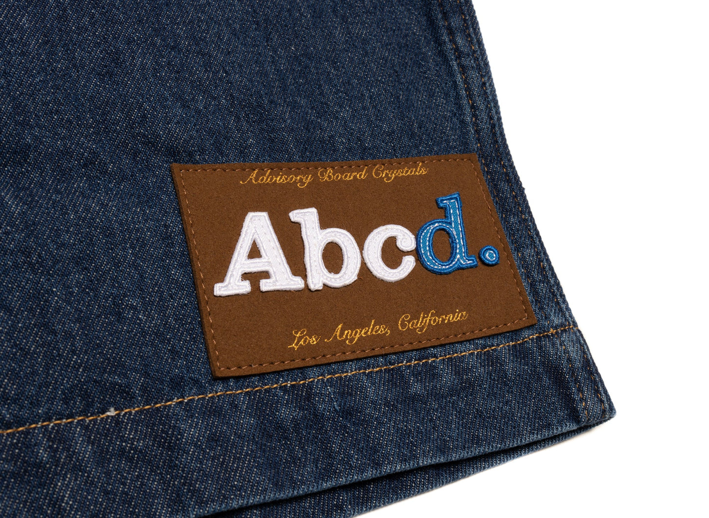 Advisory Board Crystals Abcd. Denim Hoodie Jacket in Dark Blue - view 3