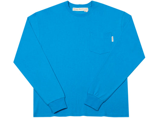 Advisory Board Crystals Long Sleeve Pocket Tee in Chalcanthite