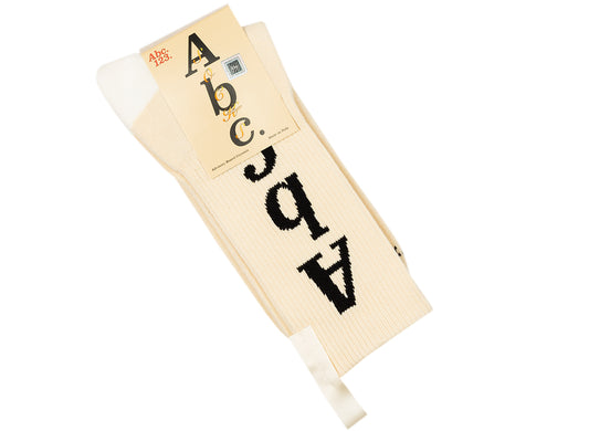Advisory Board Crystals Socks in Cream