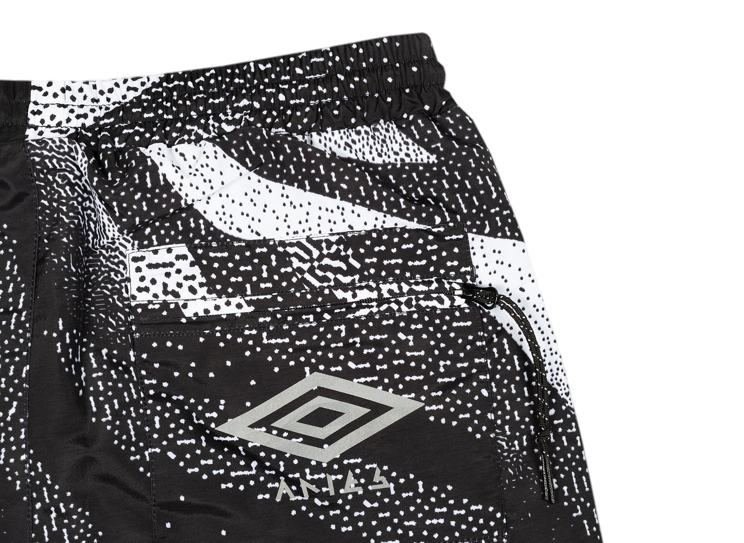 Aries x Umbro Training Pants in Black / White
