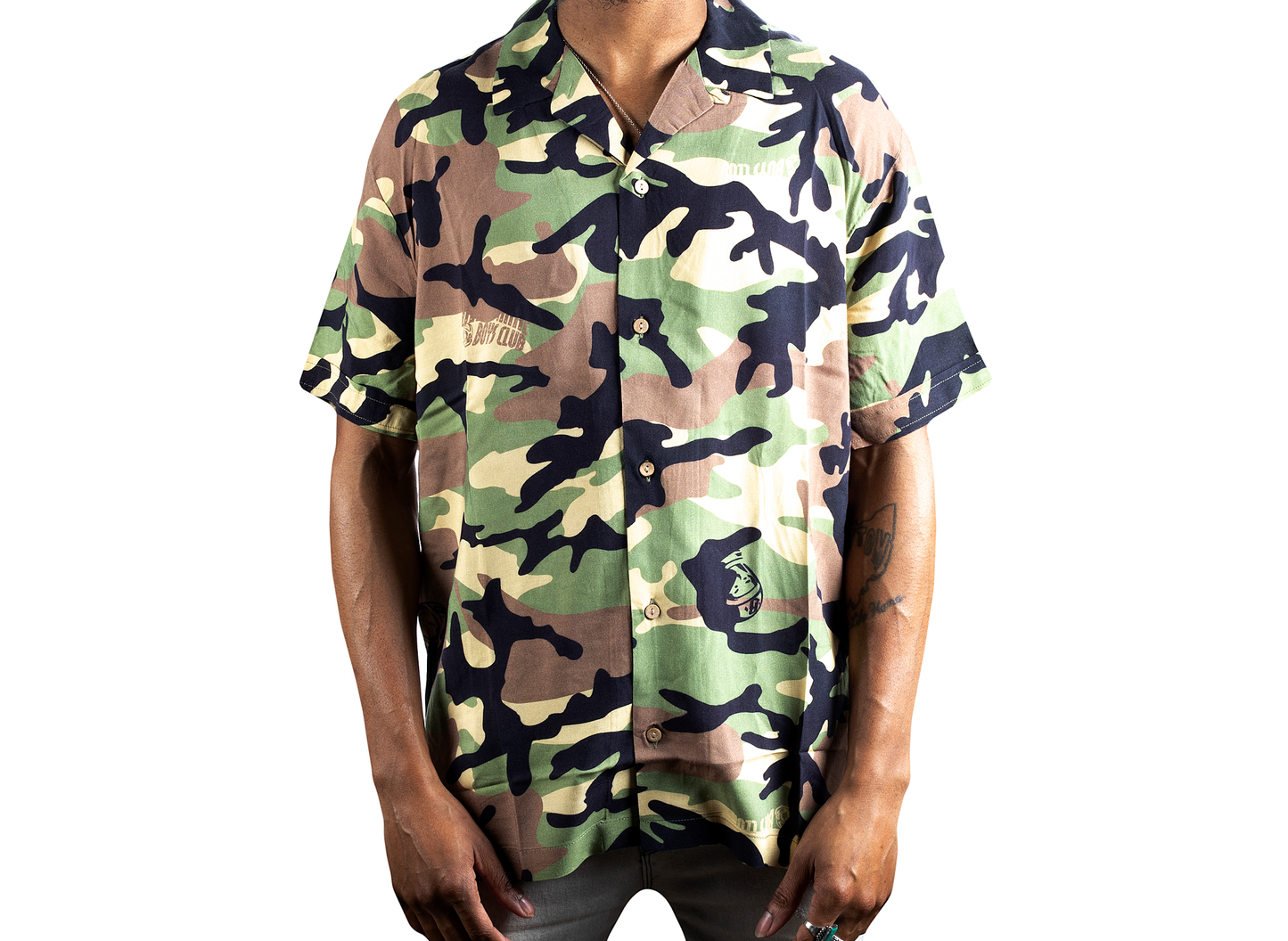 Camisa tejida de manga corta BBC Fatigue