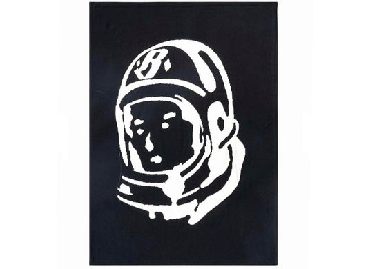BBC Helmet Throw Blanket in Black / White