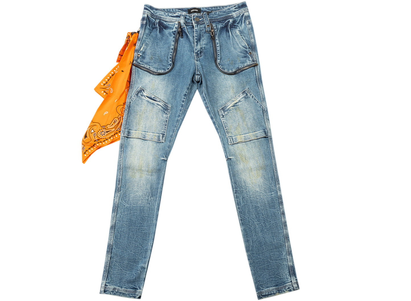 BLUECARATS Gianni Jeans Cargo Slim Fit