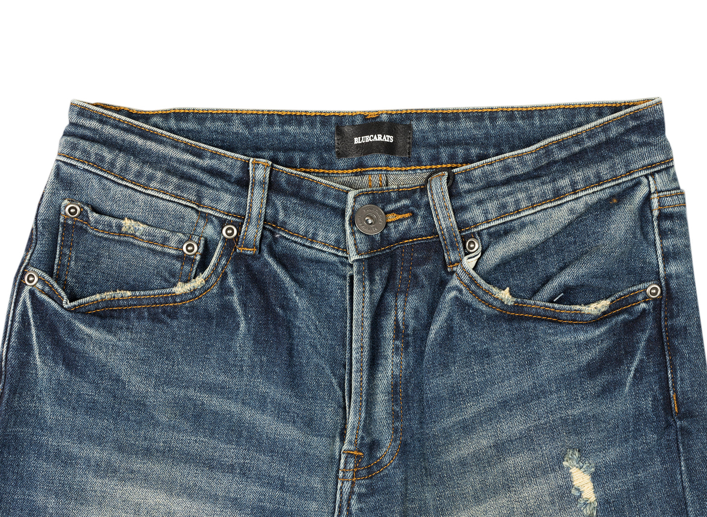BLUECARATS McQueen 5-Pocket-Slim-Fit-Jeans in Indigo