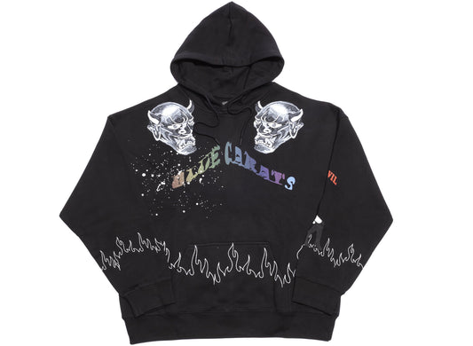 BLUECARATS The Dos Diablos Hoodie in Black