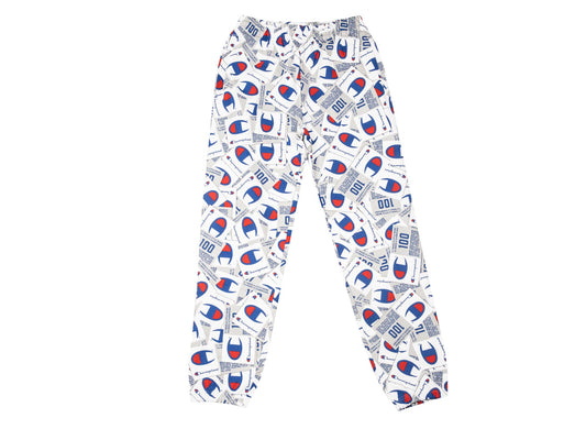 Champion Super Fleece 2.0 Pants 'AOP' in Jock Strap Scatter