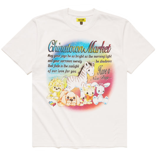 Chinatown Market Blessings T-Shirt in White