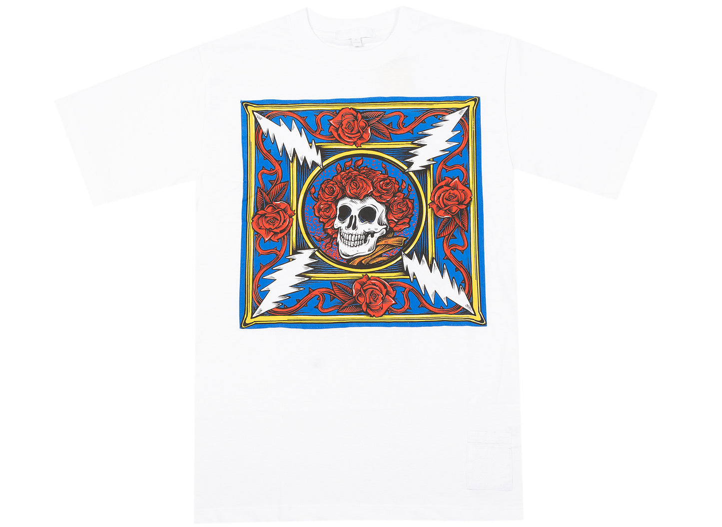 Chinatown Market Border Sewn Bandana T-Shirt in White