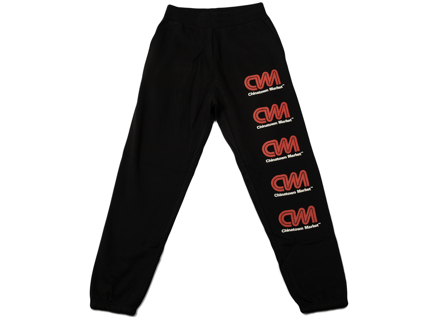 Chinatown Market CNN Sweatpants in Black