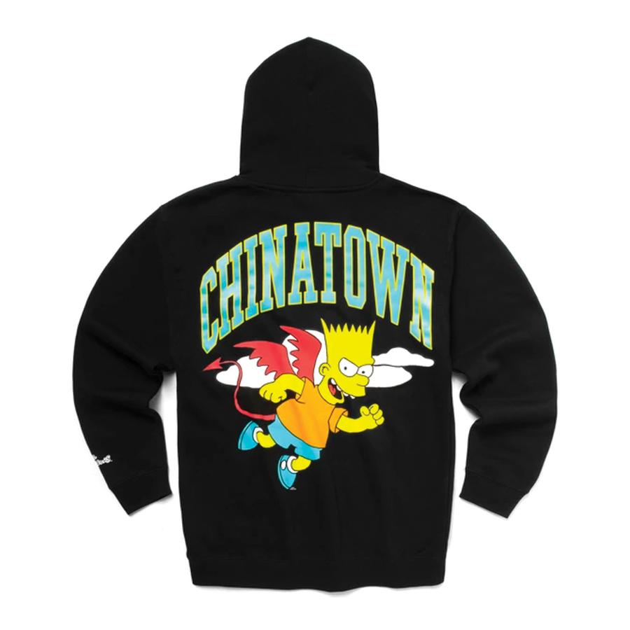 Chinatown Market Devil Arc Hoodie in Black