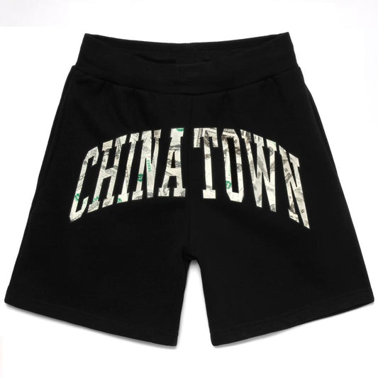 Chinatown Market Money Arc Sweatshorts in Black