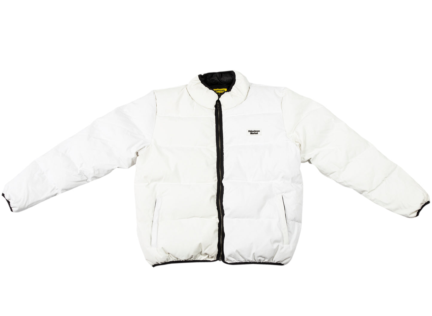 Chinatown Market UV Puffer Jacket in White