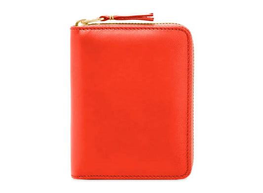Comme des Garçons Classic Leather Wallet in Orange