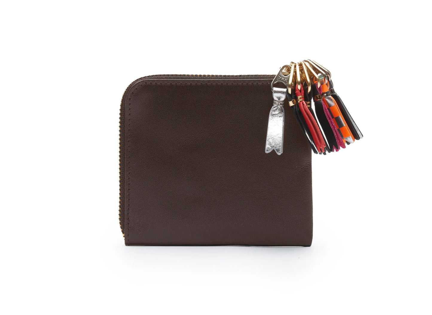 Comme des Garçon SA3100 Zipper Pull Wallet in Brown - view 2