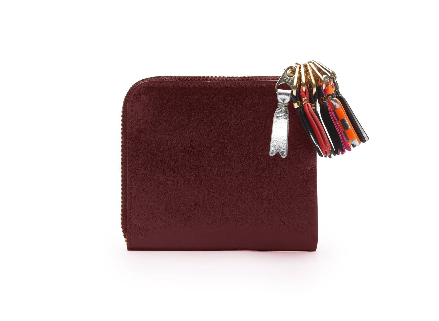 Comme des Garçon SA3100 Zipper Pull Wallet in Red - view 2