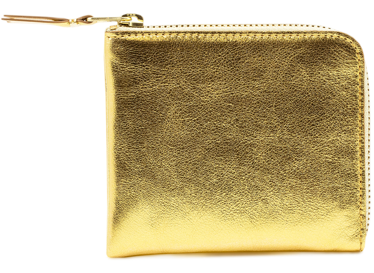 Comme des Garçons Classic Gold Line Portemonnaie in Gold