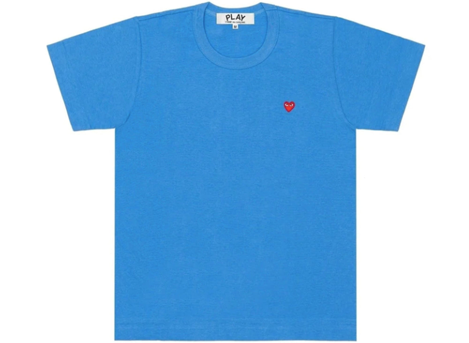 Comme des Garçons PLAY Mini Heart S/S Tee in Blue