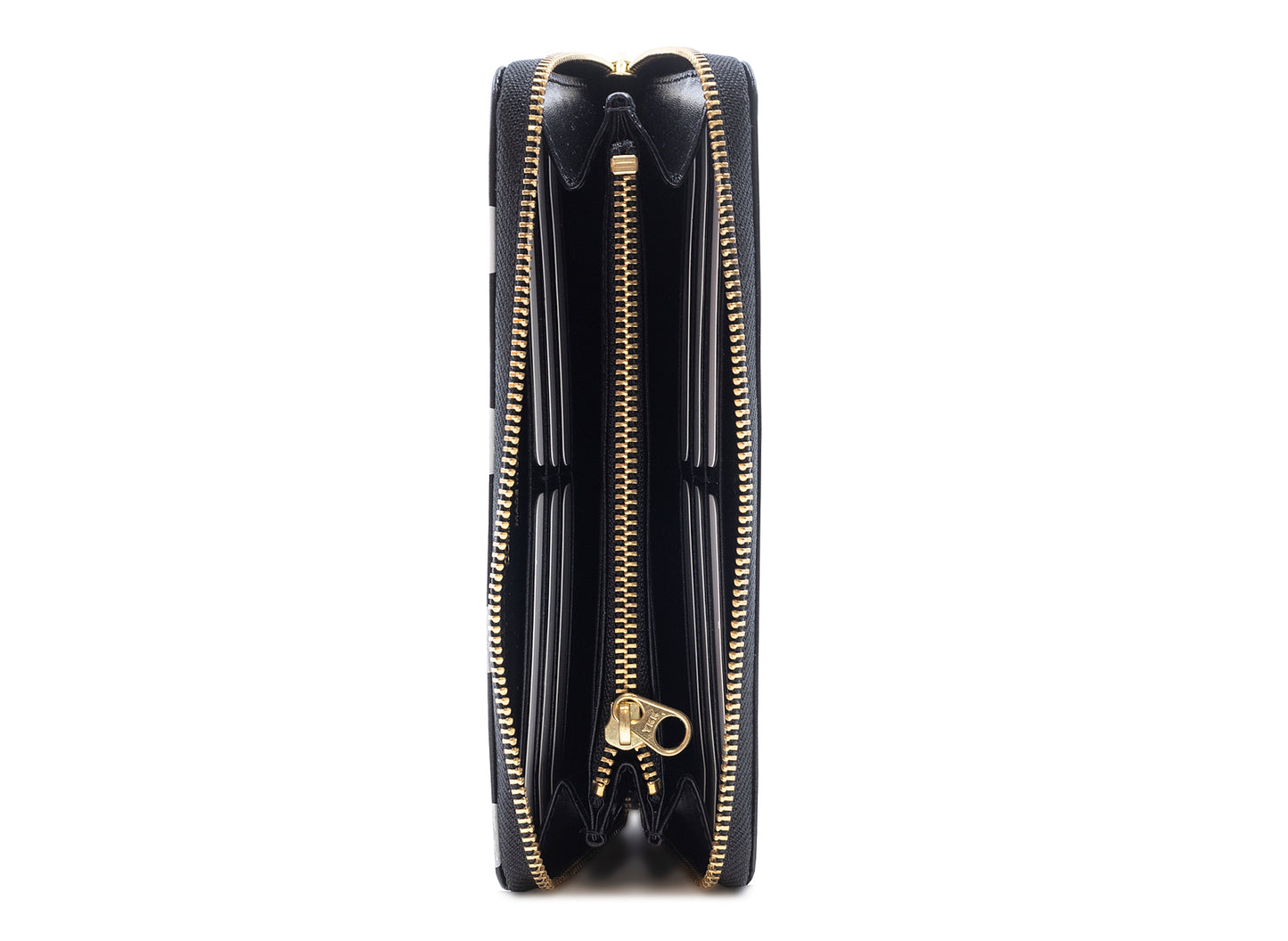 Cartera Comme des Garçons con estampado de lunares en negro