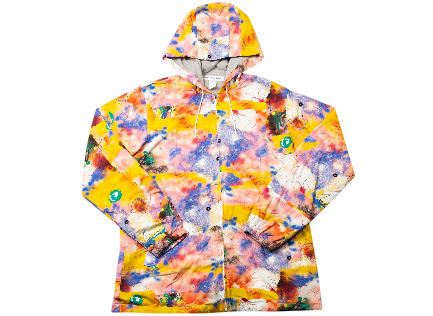 Comme des Garçons SHIRT x Futura Windbreaker in Gelb