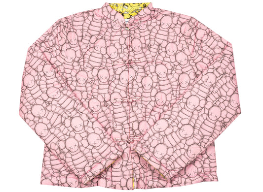 Comme des Garçons SHIRT x KAWS Woven AOP Jacket in Pink