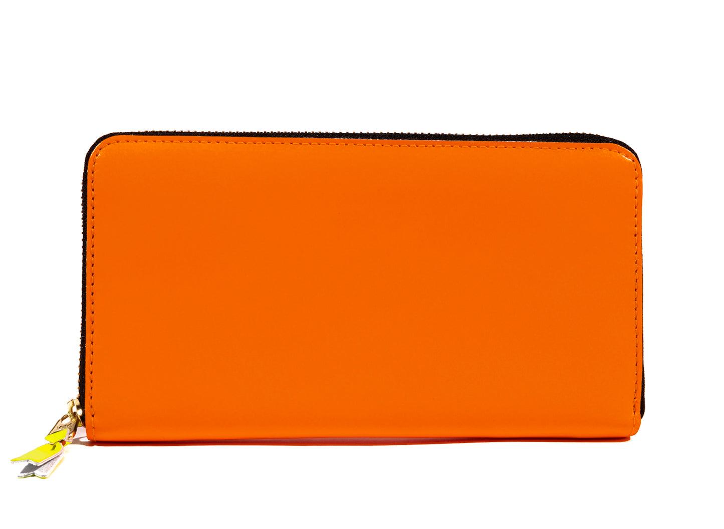 Comme des Garçons Super Fluo Geldbörse in Hellorange