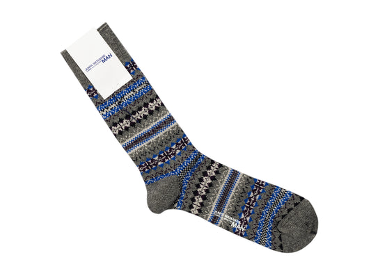 Comme des Garçons x Junya Watanabe Wool Socks in Blue