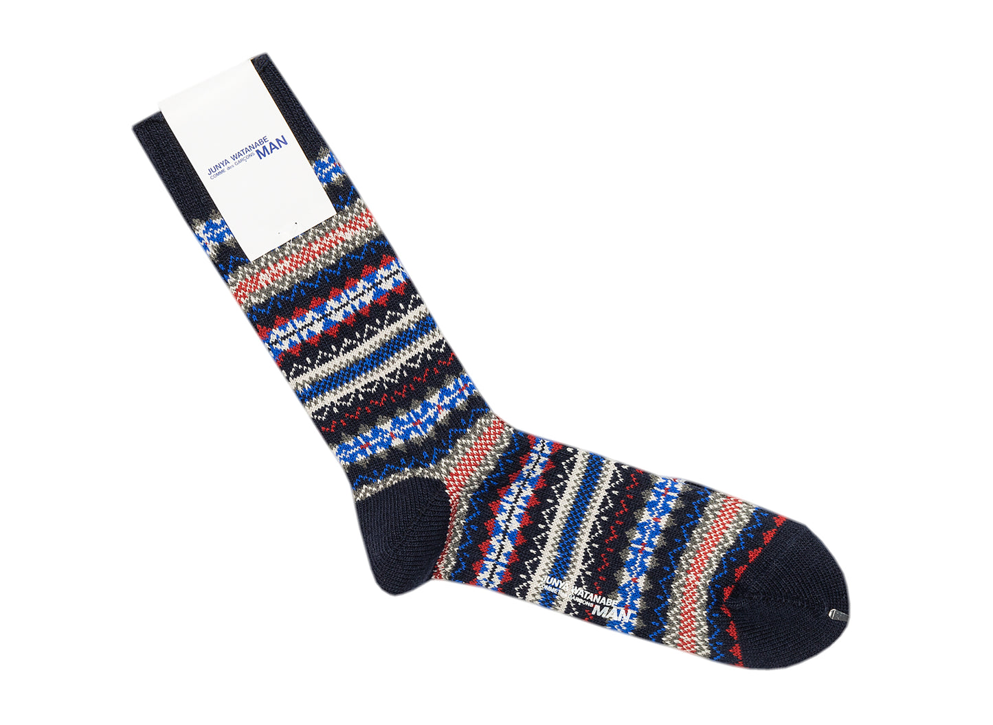 Comme des Garçons x Junya Watanabe Wool Socks in Navy
