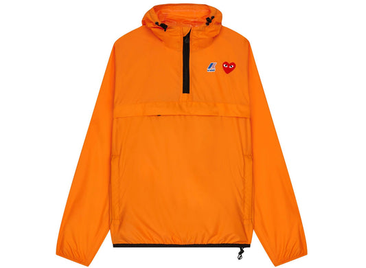 Comme des Garçons x K-Way Leon Jacket in Orange