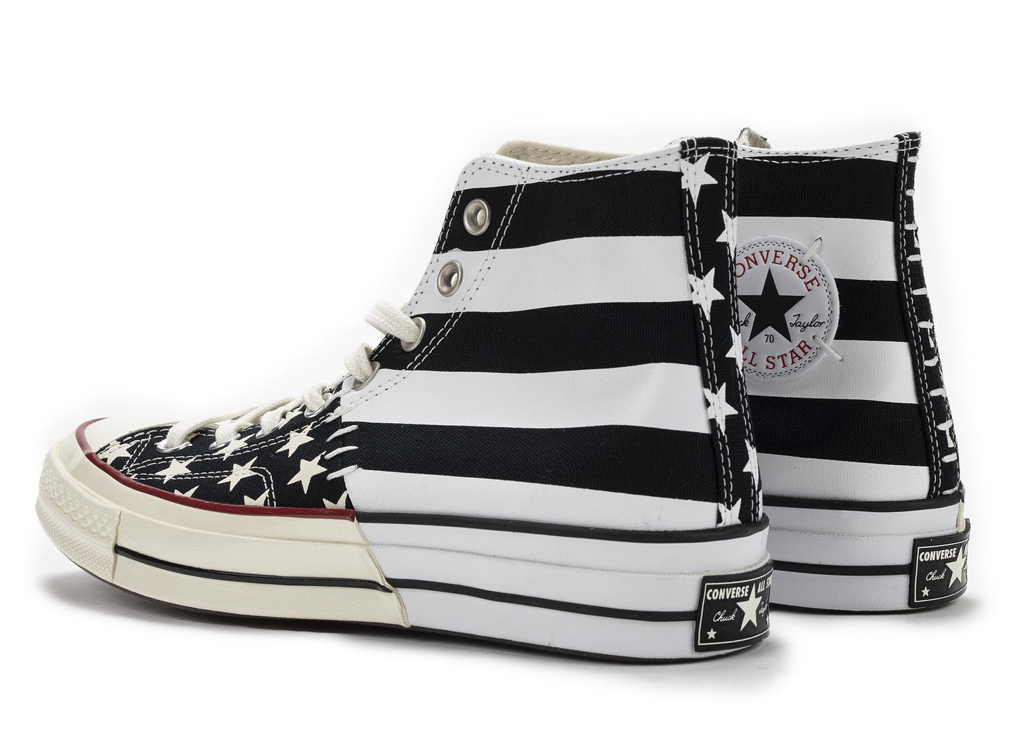 Converse Chuck 70 Archive Restructured High Top in Black / White / Egret