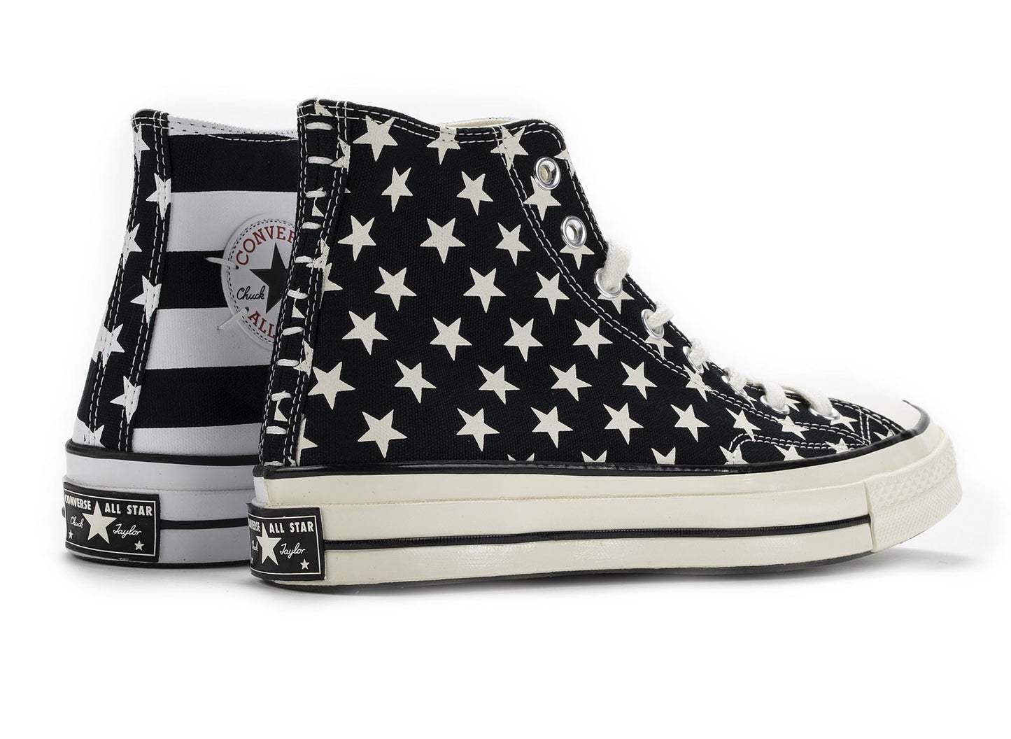 Converse Chuck 70 Archive Restructured High Top in Black / White / Egret