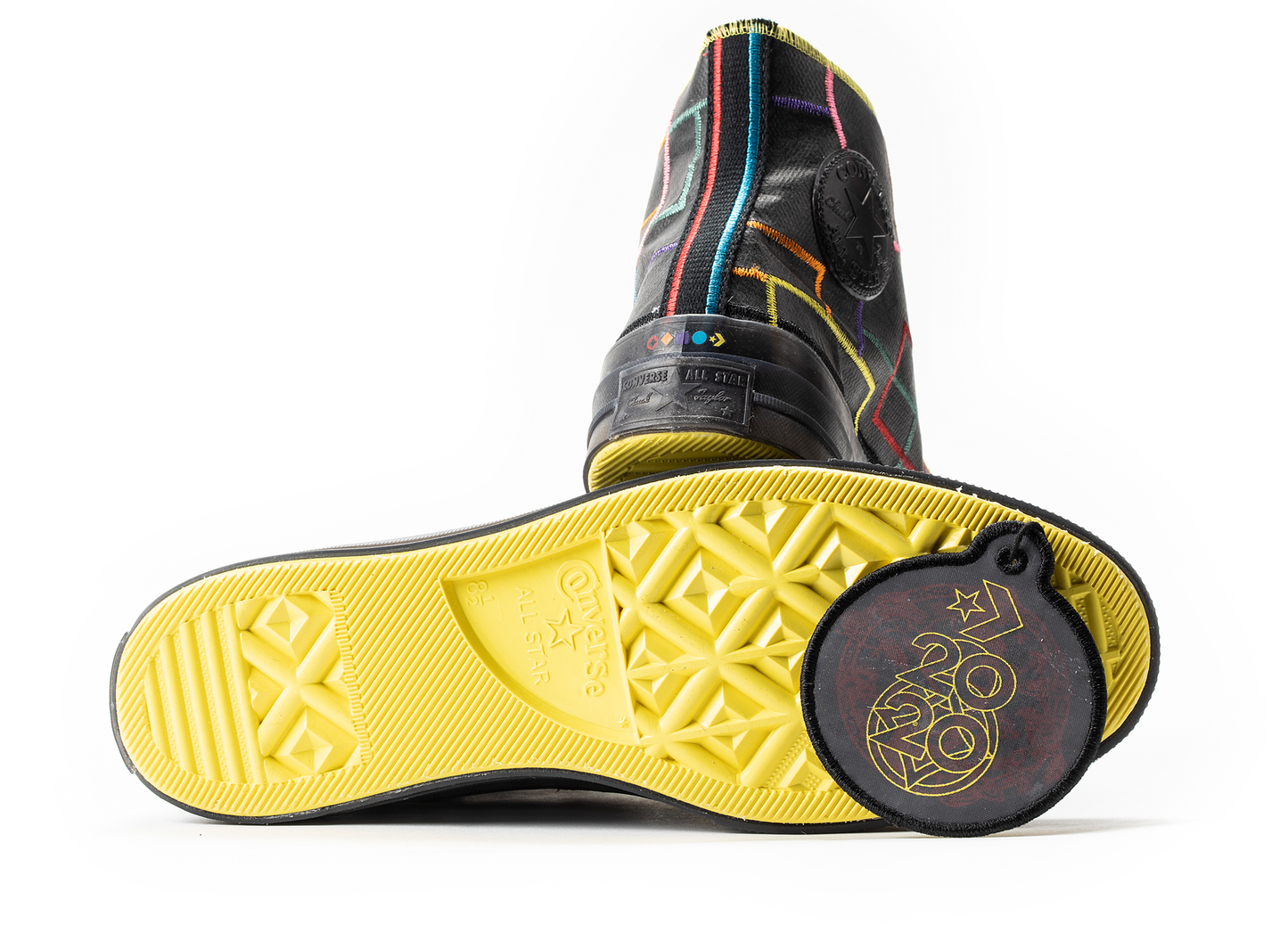 Converse Chuck 70 Hi 'Chinese New Year' in Black / Opti Yellow