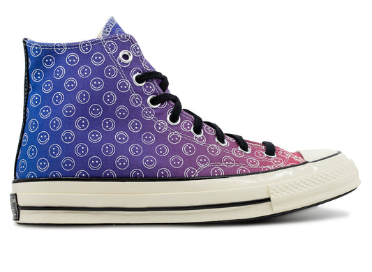Converse Chuck 70 Hi 'Happy Camper' in Royal Blue / Black