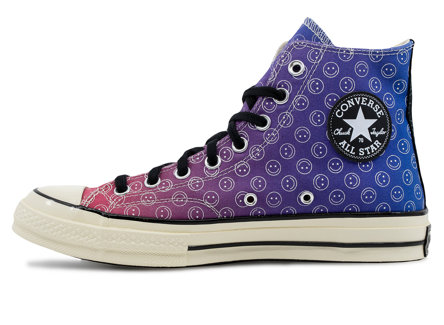 Converse Chuck 70 Hi 'Happy Camper' in Royal Blue / Black