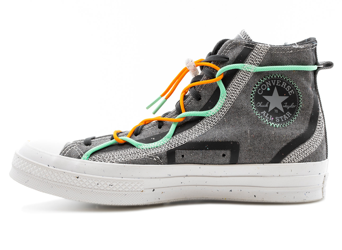 Converse Chuck 70 Hi Renew in Ash Storm / Storm Wind / White