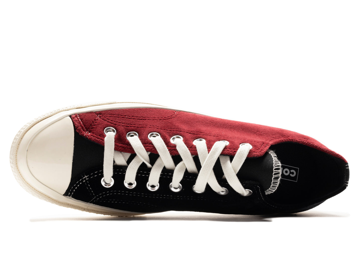 Converse Chuck 70 Ox in Black / Red / Egret - view 4