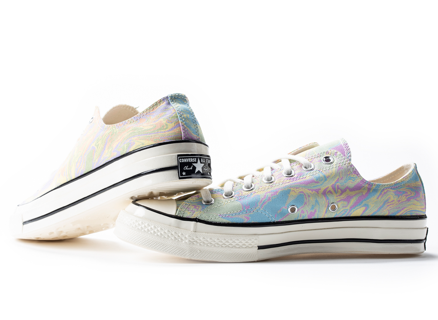 Converse Chuck 70 Ox Marble in Egret