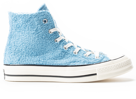 Converse Chuck Taylor All Star High 'Fuzzy Bunny' in Heritage Blue / Egret / Black