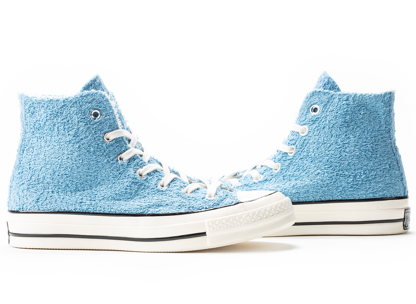 Converse Chuck Taylor All Star High 'Fuzzy Bunny' in Heritage Blue / Egret / Black