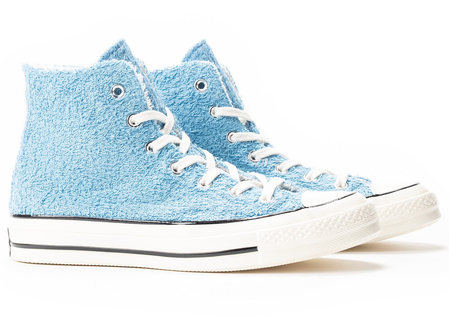 Converse Chuck Taylor All Star High 'Fuzzy Bunny' in Heritage Blue / Egret / Black