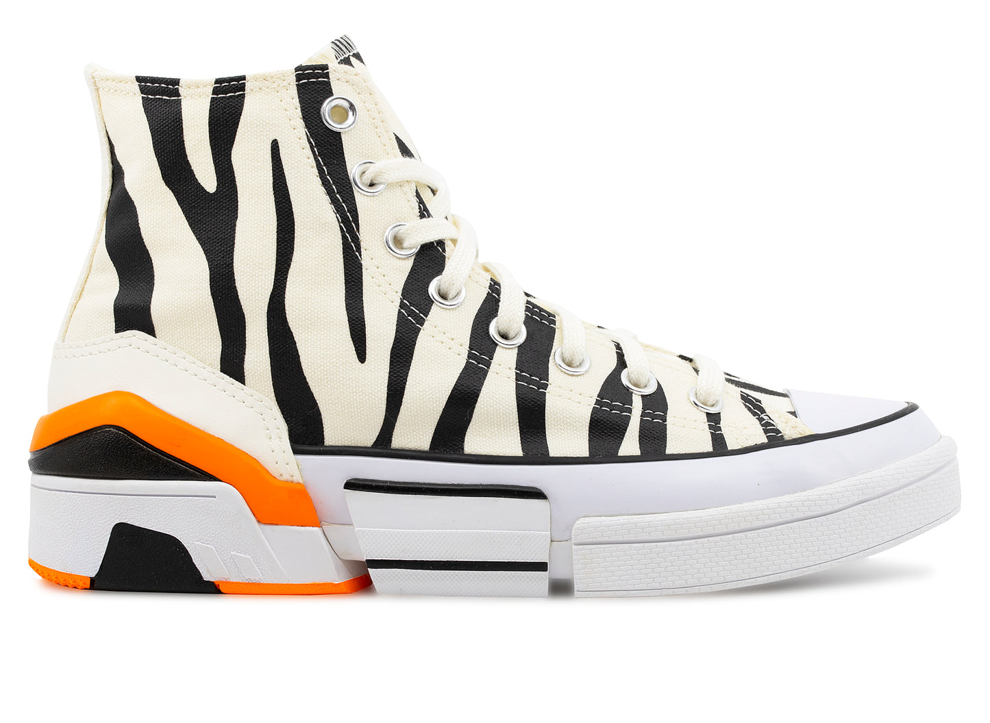 Converse CPX70 Hi in Egret / Black / Total Orange