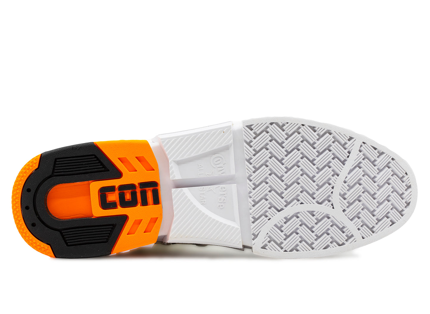 Converse CPX70 Hi in Egret / Black / Total Orange