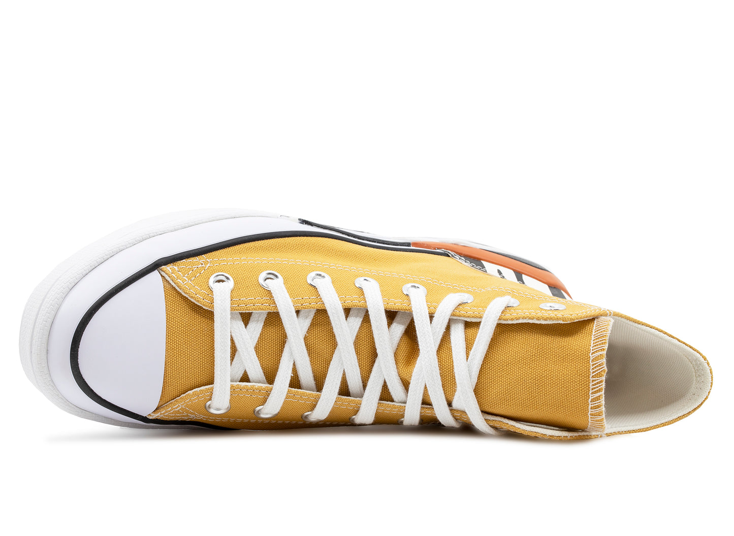 Converse CPX70 Hi 'Zinc' in Yellow / Black / Egret