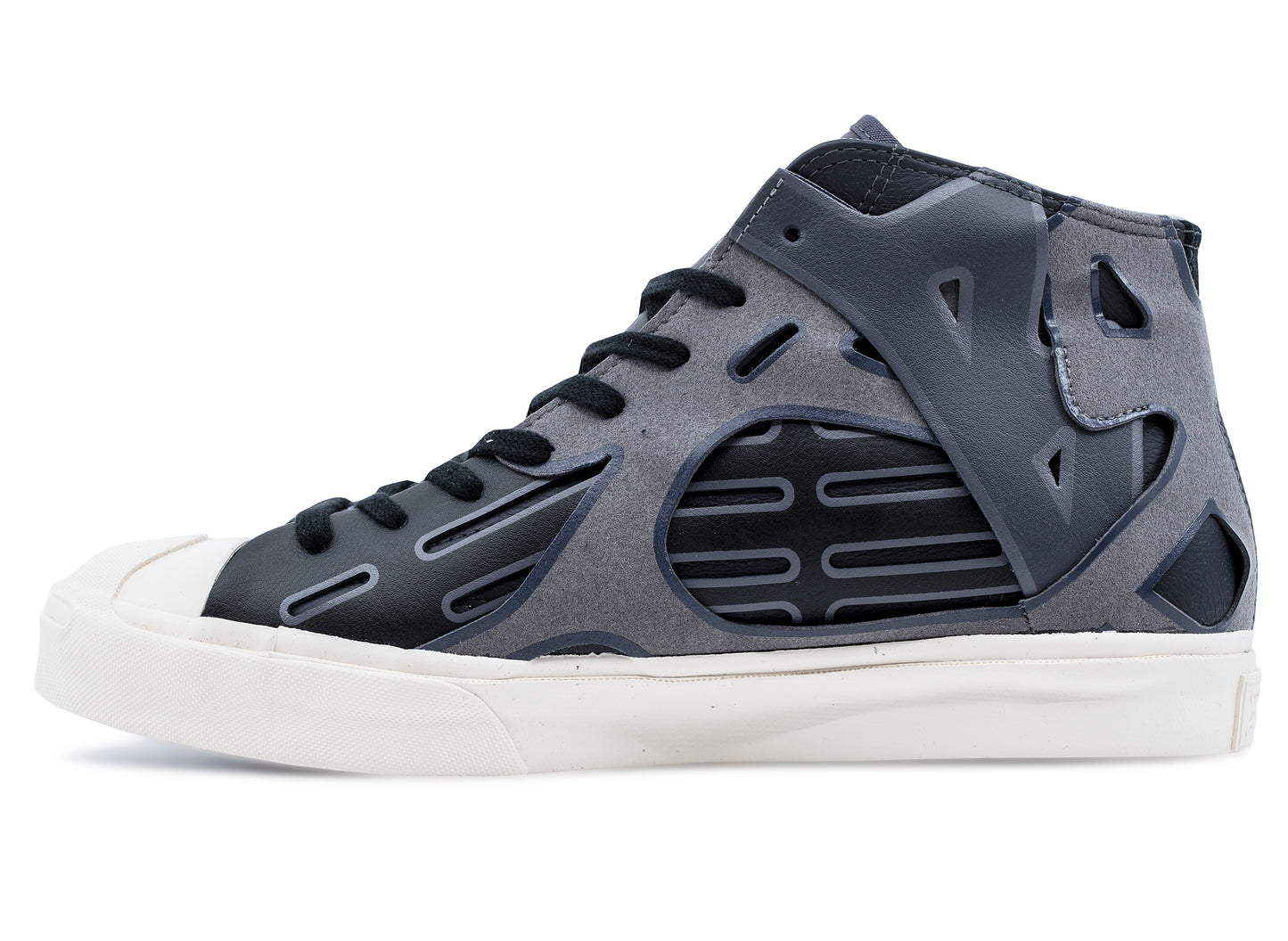 Converse Jack Purcell Mid 'Feng Chen Wang' in Obsidian / Sea Salt / Black
