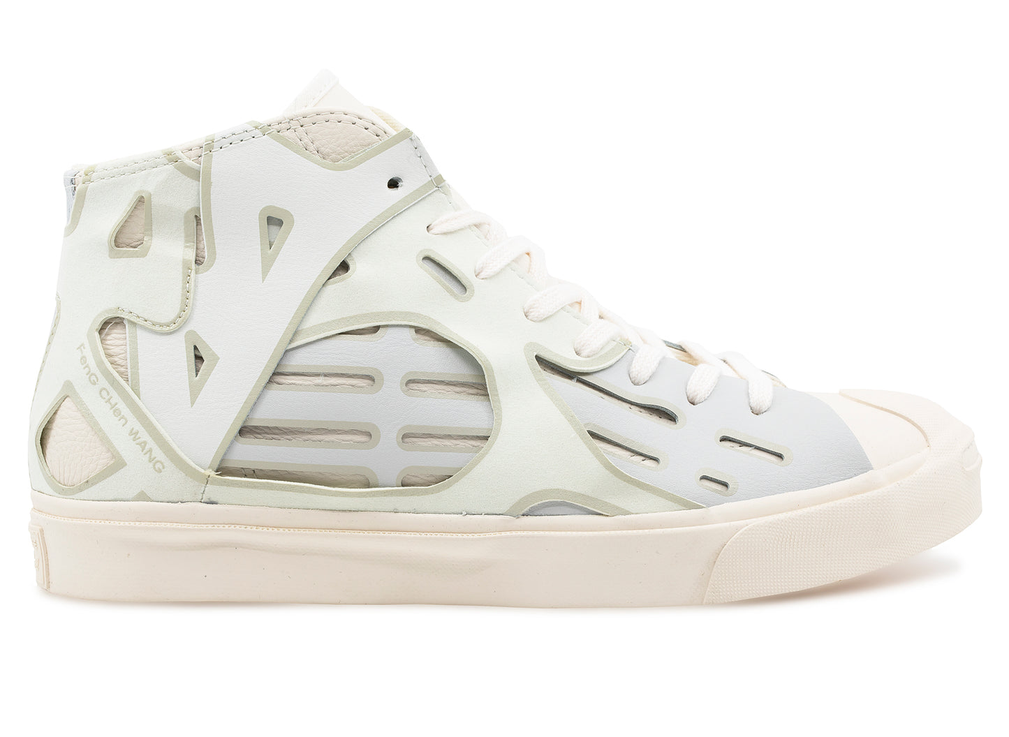 Converse Jack Purcell Mid 'Feng Chen Wang' in Sea Salt / Barely Blue / White