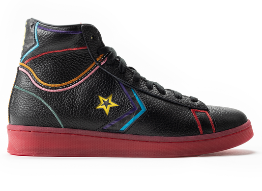 Converse Pro Leather Hi 'Chinese New Year' in Black / Gym Red